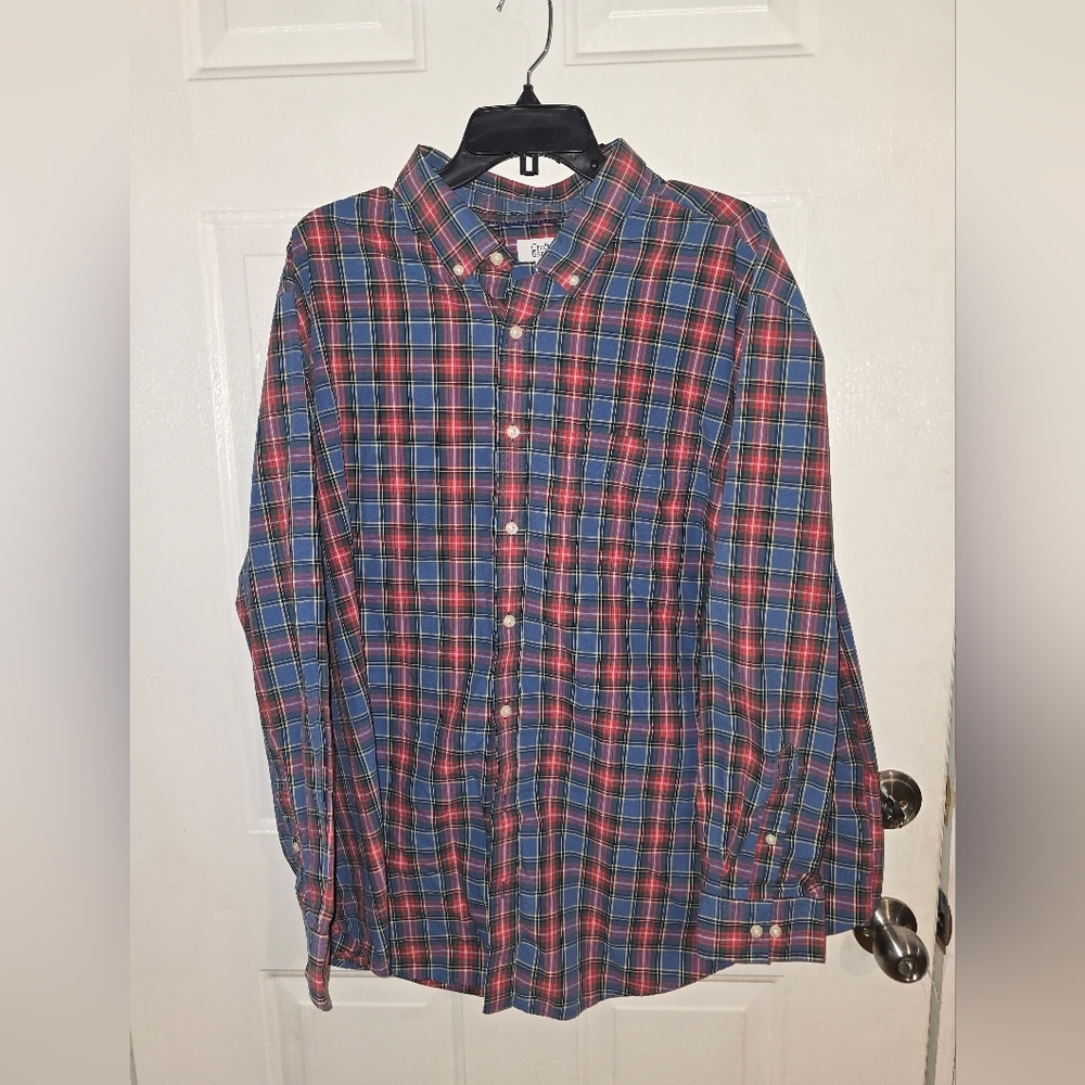 Croft & Barrow Men’s Plaid Button Down XXL